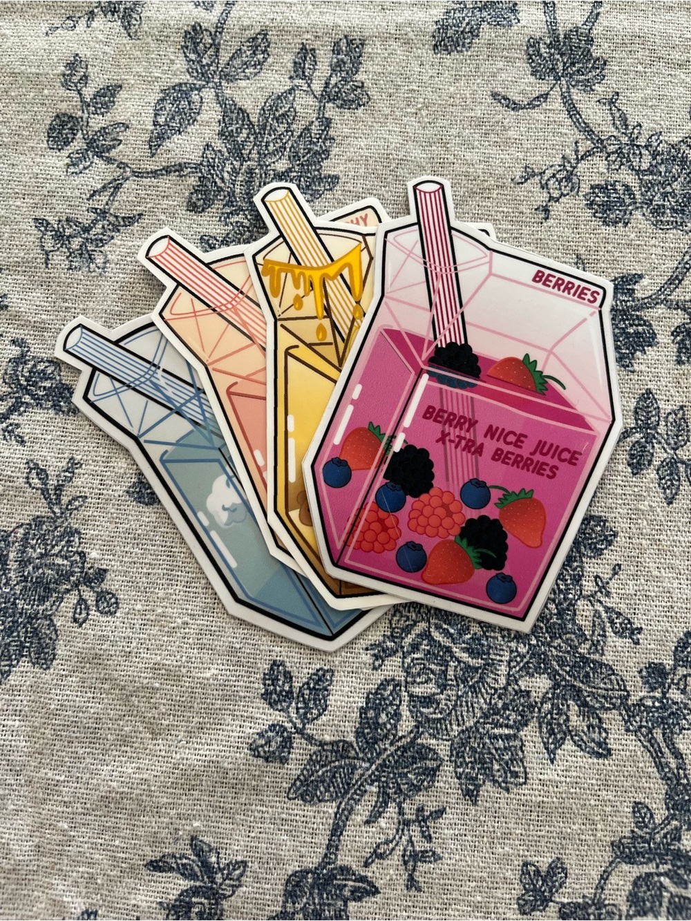 Juice Box Vinyl Sticker Set - Picture 2 of 2